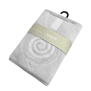 loomi ผ้าขนหนู 70x140 ซม. (27x55 นิ้ว)รุ่น TPDK-03 สีเทา