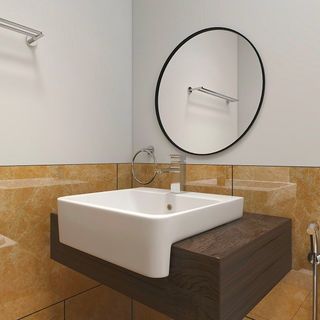 American Standard อ่างล้างหน้าฝังครึ่งเคาน์เตอร์ รุ่น อะคาเซีย อี  0519-WT