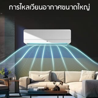 CHiQ เครื่องปรับอากาศ Inverter ขนาด 12000 BTU รุ่น CSDC-12D สีขาว