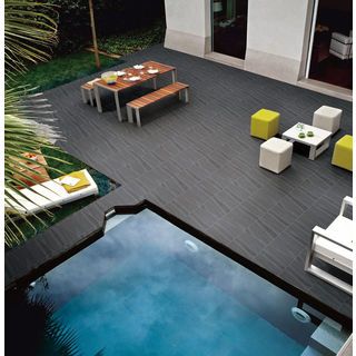 Marbella กระเบื้องเซรามิคปูพื้น 16x16 นิ้ว รุ่น อาเกต ดาร์ก เกรย์  LIEN21 Matt (12P)