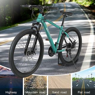 FORTEM จักรยานเสือภูเขา 21สปีด รุ่น Galaxy-03 ขนาด 26นิ้ว สีเขียว