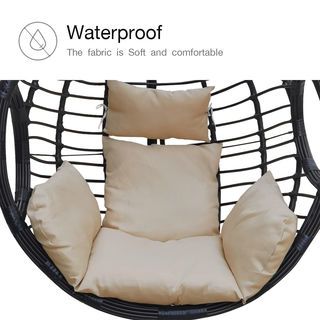 SUMMER SET ชิงช้ารังนก รุ่น BENBEN ขนาด 68×107×115 ซม. สีดำ (1/4)