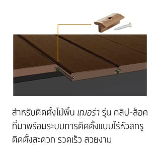 ชุดอุปกรณ์ เฌอร่า คลิป-ล็อค