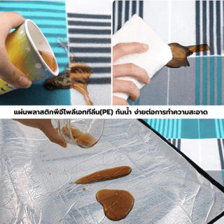 SUMMER SET เสื่อปิคนิค รุ่น Curt ขนาด 150x200cm สีน้ำเงิน