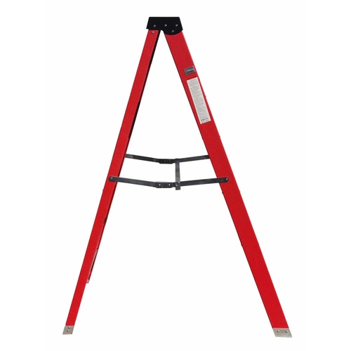 Hummer บันไดไฟเบอร์กลาสแบบมีถาด 6ขั้น