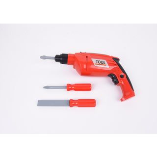 TOYS ชุดของเล่นปืนสว่านไฟฟ้าและอุปกรณ์ #6912-2 (44x30x7ซม.)