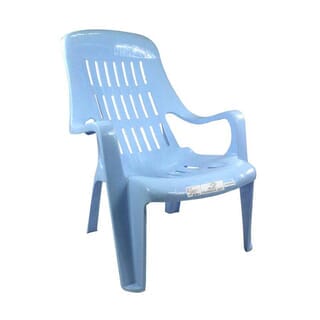 SUMMER SET เก้าอี้พลาสติกเอนนอน รุ่น สุขสบาย FT-234/A ขนาด 58x51x85 ซม. สีฟ้าอ่อน
