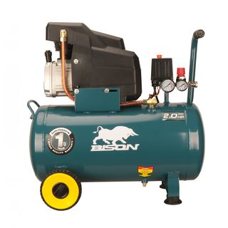 BISON ปั๊มลมโรตารี่ 2.0HP ขนาด 50ลิตร รุ่น LAF-2050 (1500วัตต์)
