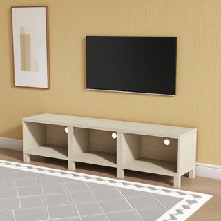 DELICATO ชั้นวางทีวี รุ่น TANGO ขนาด 40x180x48 ซม. สีไม้เมเปิล