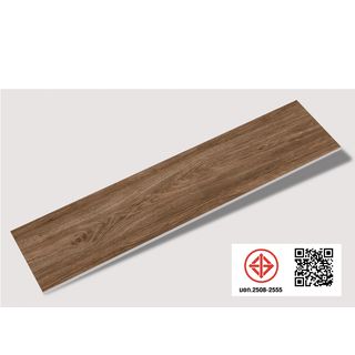 Marbella กระเบื้องปูพื้นลายไม้ 20x100x0.98ซม. รุ่น ไม้วอลนัท 21019 (1.2ตร.ม./กล่อง) (6แผ่น) A.