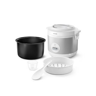PHILIPS หม้อหุงข้าว 1.8 ลิตร HD3008/30 สีขาว
