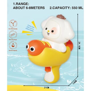 TOYS ของเล่นปืนฉีดน้ำไฟฟ้าน้องหมาน่ารัก รุ่น777-48C ขนาด19x14.5x20ซม.