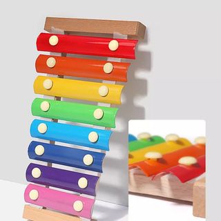 TOYS ของเล่นไซโลโฟน 8 คีย์ รุ่น 4146450 ขนาด 19.5x11.5x3 ซม. คละสี