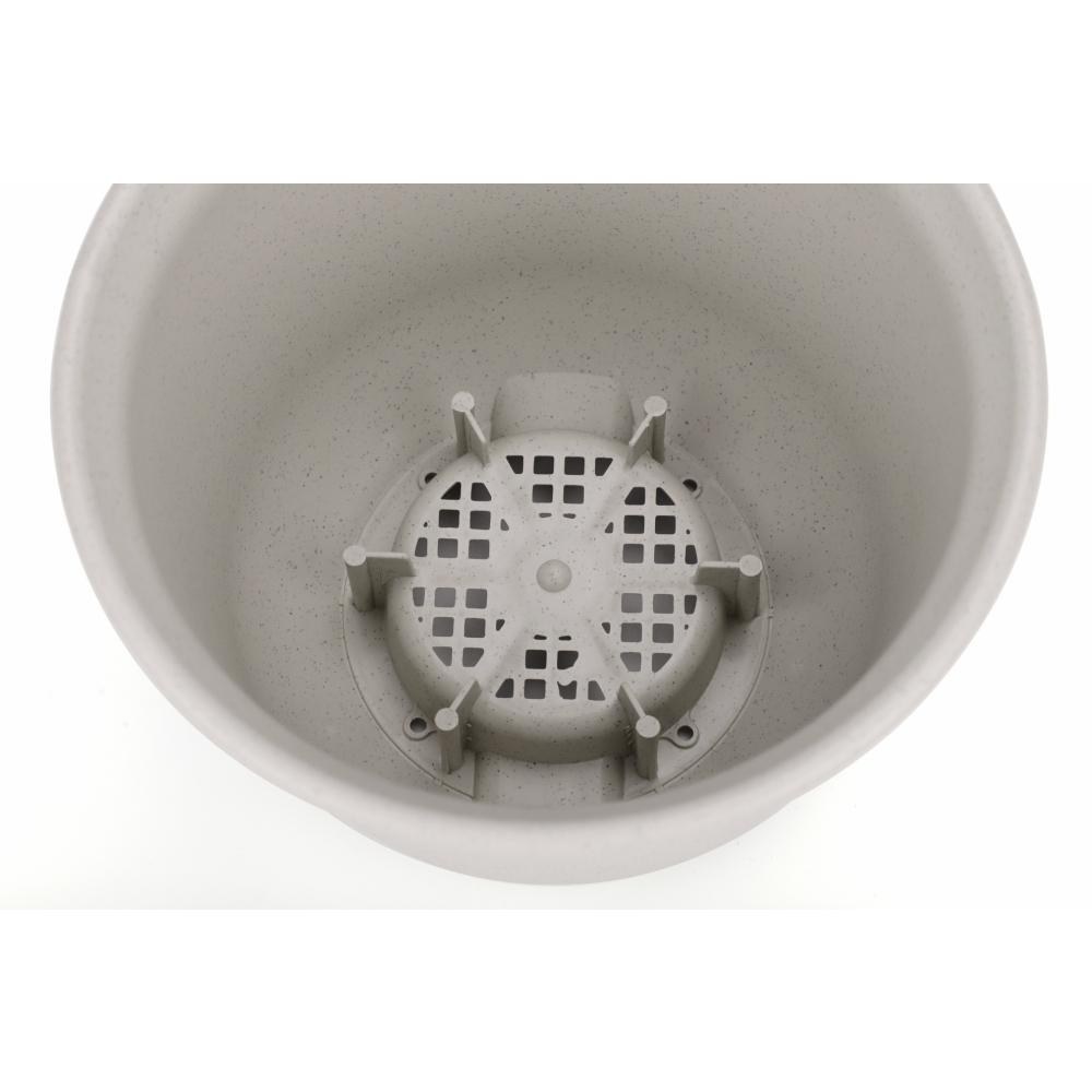 Tree’ O กระถางต้นไม้ รุ่น 6PY002-WH  ขนาด 21.8 x 21.8 x 15 ซม. (8นิ้ว) สีขาว