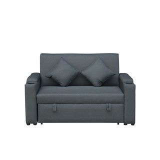 PULITO โซฟาเบด รุ่น Soft Tuch ขนาด 152x185x95ซม. สีเทา
