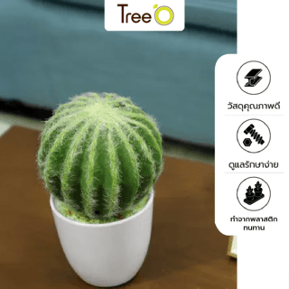 แคคตัสประดิษฐ์  XJLRD-21XRQ สูง 24CM