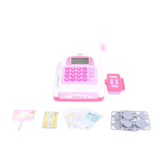 TOYS ของเล่นแคชเชียร์คิดเงินพร้อมธนบัตร#5973ขนาด 26x16x14 ซม.