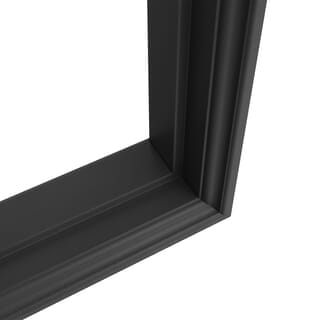 CLOSE บานซิงค์เดี่ยว ABS ขนาด 46x66 ซม. VICTORIA สีชาร์โคล