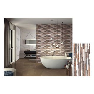 Marbella 30x60 กระเบื้องบุผนัง รุ่น ลอฟบริค-สีน้ำตาล 3604 (8P)