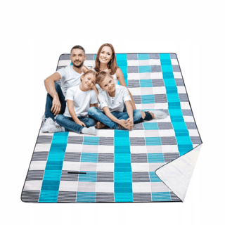 SUMMER SET เสื่อปิคนิค รุ่น Curt ขนาด 150x200cm สีน้ำเงิน