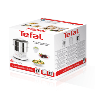 TEFAL เครื่องนึ่งเอนกประสงค์ VC1451 สีขาว