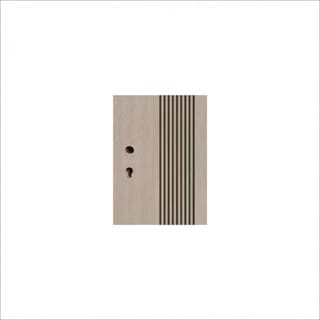 HOLZTUR ชุดประตูปิดผิวเมลามีนพร้อมวงกบ รุ่น GS-SS31 ขนาด 88x216ซม.