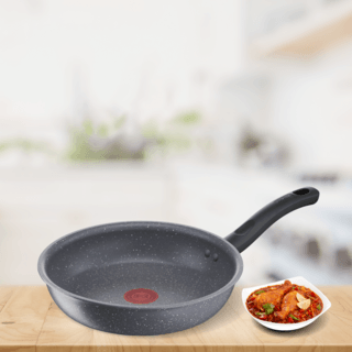 TEFAL กระทะก้นแบน 24 ซม. COOK HEALTHY FP24 รุ่น G1340495