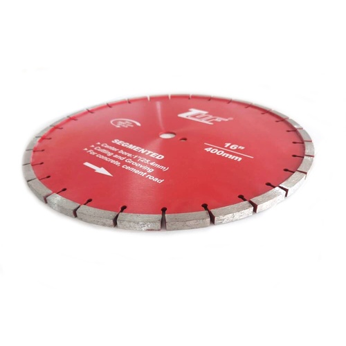 TUF ใบตัดเพชรสำหรับพื้นถนน ขนาด  400x25.4x10x11mm (16นิ้ว) รุ่น RDCUT40010