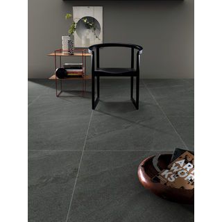 La Arezza กระเบื้องพอร์ซเลน 60X60  Lofta   ซาฮาล่า แบล็ค  G6004 Matt (4P) Random