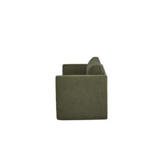 PULITO โซฟาเบดผ้า 2 ที่นั่ง รุ่น COLMAR-OL ขนาด 71x147x77 ซม. สีเขียวมะกอก