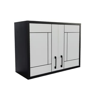 CLOSE ตู้แขวนคู่ uPVC LABARIS ขนาด  86x66cm. สีเทา