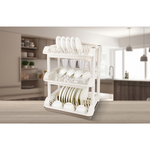 GOME ที่คว่ำจาน 3 ชั้น 36x48x60ซม. LOLA