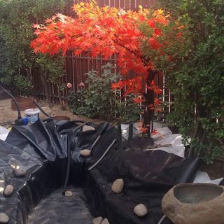 POLLO ผ้าพลาสติกปูบ่อ 3.6M.x40Y. 70ไมครอน สีดำ