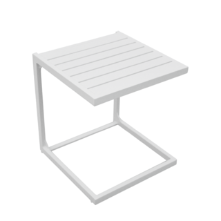 SUMMER SETโต๊ะ outdoor อลูมิเนียม Rang ขนาด 45x45x50 ซม. สีขาว