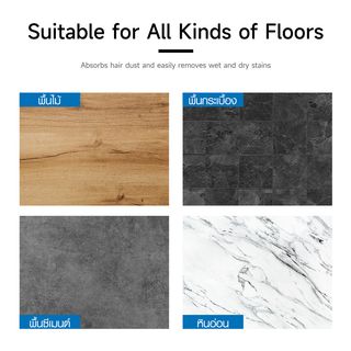 KLEANZY ชุดม็อปปั่นถังสเตนเลส ด้ามสเตนเลส รุ่น KXY-XBZ ขนาด 26x46x90-115 ซม. สีเทา