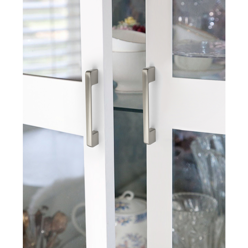 TORSTEN มือจับเฟอร์นิเจอร์ซิงค์อัลลอยด์ 12x170x23 มม. รุ่น OKL003-09 สีเงิน