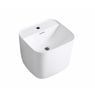 Verno อ่างล้างหน้าแบบแขวน ขนาด 45x42x40cm รุ่น ลิลลี่ 6410