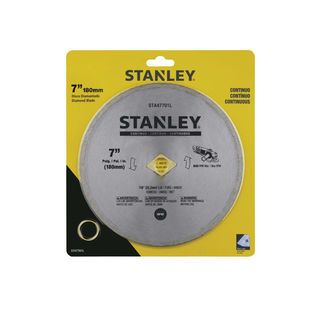 STANLEY ใบเพชร 7 นิ้ว Continuous ตัดคอนกรีต/แกรนิต รุ่น STA47701L