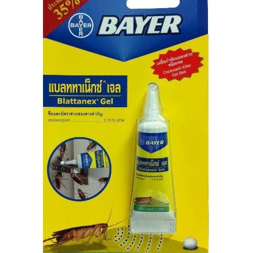 BAYER เหยือกำจัดแมลงสาบ ชนิดเจล แบลททาเน็กซ์ 12 กรัม