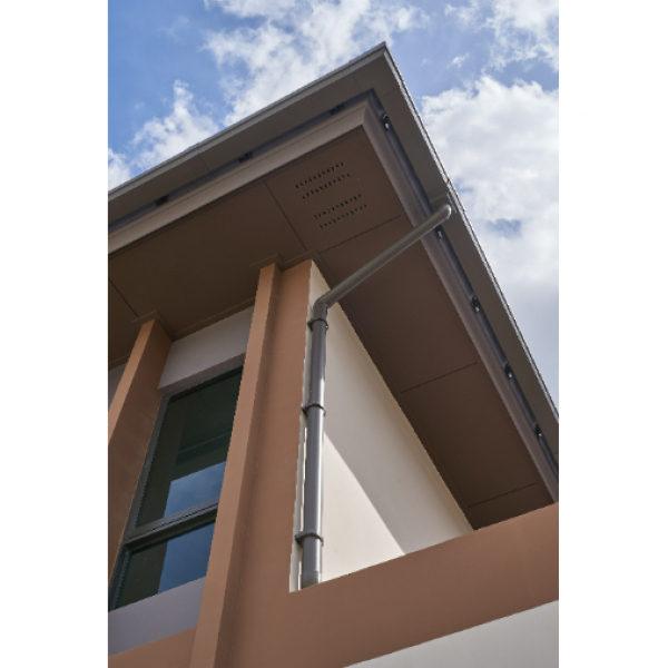 รางน้ำฝนไวนิล SCG รุ่น SMART 3เมตร สีเทา