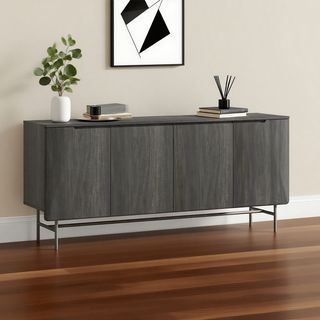 DELICATO ชั้นวางทีวี รุ่น DELTO ขนาด 40x172.80x73 ซม. สีเทา