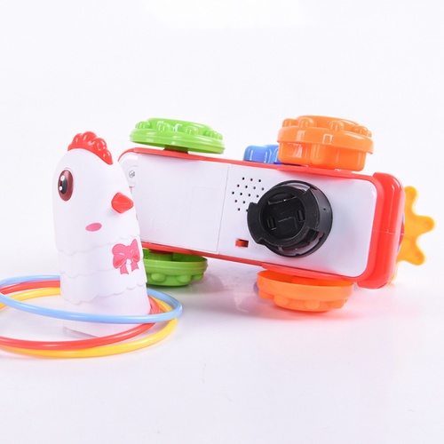 TOYS ของเล่นรถประกอบไก่น้อยน่ารัก#HD9060 ขนาด (18x11x15.5 ซม.)
