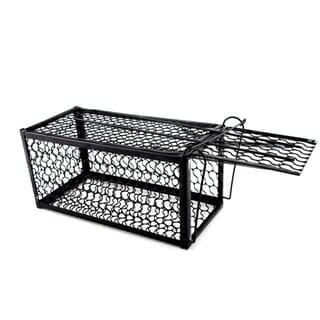 TREE O กรงดักหนูเล็ก รุ่น LY01 ขนาด 14.5x28x14.5 ซม. สีดำ