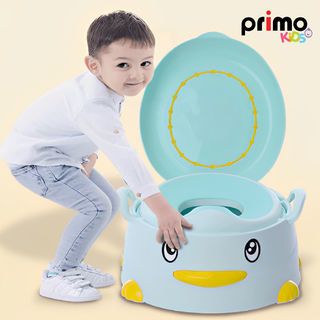 Primo Kids กระโถนนั่งเด็กรูปเป็ด รุ่น YT-003 ขนาด 36x40x20 ซม.  สีฟ้า