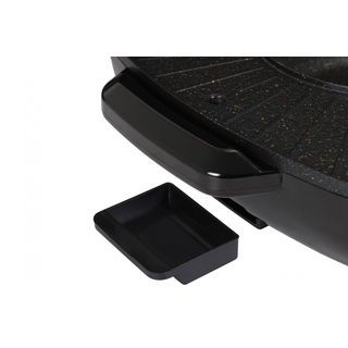 CLOSE เตาปิ้งย่างอเนกประสงค์พร้อมหม้อสุกี้ 1500 วัตต์ รุ่น OT-BS07 สีดำ