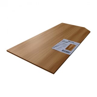 VERNO แผงกั้นโถปัสสาวะ PVC  ขนาด 120x55x1.2ซม. รุ่น BP-01 สีน้ำตาล (½)