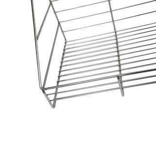 CLOSE ชั้นคว่ำจานติดผนัง SUS304 ขนาด 100 ซม. HECTOR-100 สีเงิน