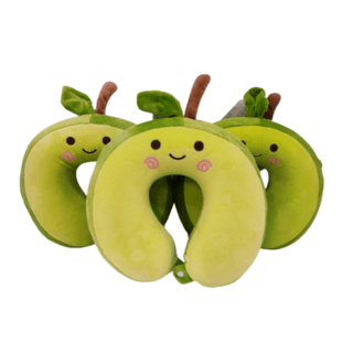 KOJI หมอนรองคอตัวยู อะโวคาโด #JS6ขนาด 26x18x15.5ซม.