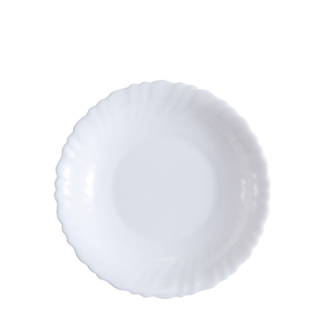 ADAMAS จานโอปอลทรงลึก 7.5” LIGHT750 สีขาว