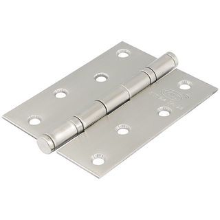 COLT บานพับประตูสเตนเลสเกรด304 รุ่น 28 ขนาด 4 x 3 นิ้ว x 2 มม. (แพ็ก 2 ชิ้น) สีสแตนเลส